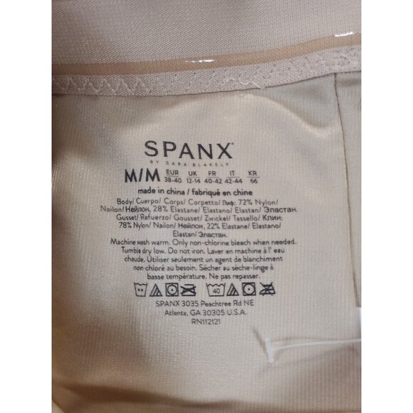 Spanx Women's Power Conceal-Her High-Waisted Mid-Thigh Short Size Medium NEW - Picture 3 of 14